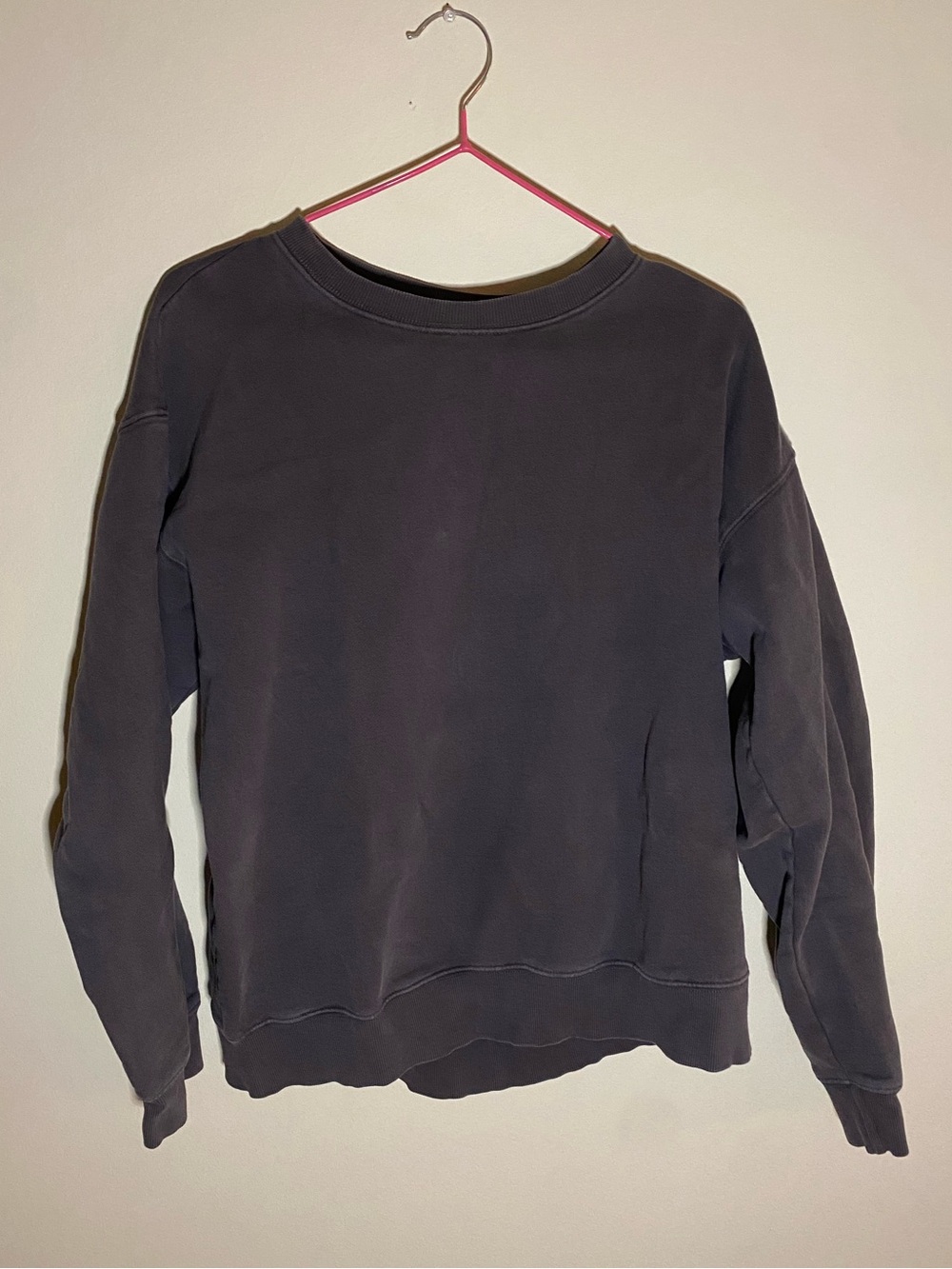 Aritzia TNA Cozy AF Crewneck Fleece Sweater